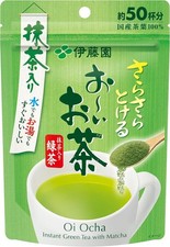 ITOEN Oi Ocha Green Tea Powder 40g Makes 50 cups Matcha Blended Resealable Bag