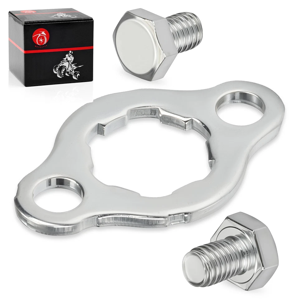 Placa de retención de piñón delantero 23802-040-000 1971 1972-1973 para motor Honda SL70 Foto 2 de 4