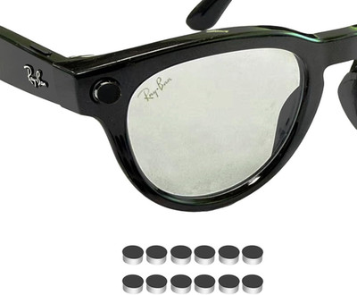 12PCS LED Blocker Sticker Compatible with Meta Glasses Ray-Ban Accessories, Gen2