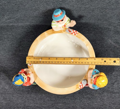 Vintage Lotus Ceramic Family Picnic Serving Bowl Chip Dish NEW NIOB - Picture 15 of 16