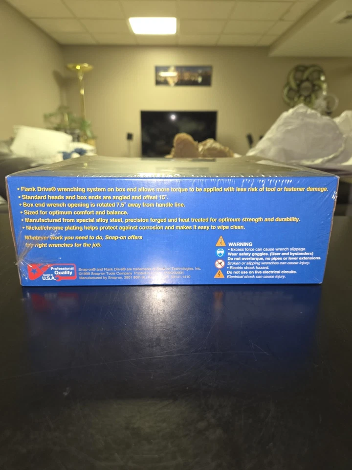 Snap-on OEXM705BBPCXDale Earnhardt 1/24 5-PIECE METRIC COMBINATION WRENCH SET - Image 4 of 4