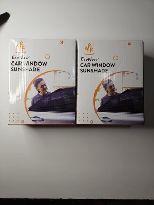 EcoNour Car Window Sunshades (2 Boxes)