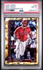 2025 Topps Series 1 - Mike Trout #200 Gold Diamante /50 PSA 8 NEAR MINT