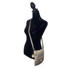 Borsa Kipling Keiko tracolla invecchiata catena scimmia 3 zip viaggio leggera