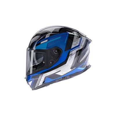 Spec-X Helm Sx-82.03/r1 Bl/schw/weis Xxl Pinready