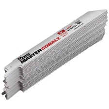 50 pack MK Morse Master Cobalt Reciprocating Saw Blades 6" 14 TPI RB614T50