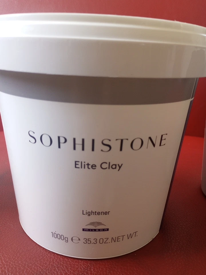 MILBON  Elite Clay Lightener 35.3oz W bottle10& 20vol cream developer 32oz. Foto 3 de 3