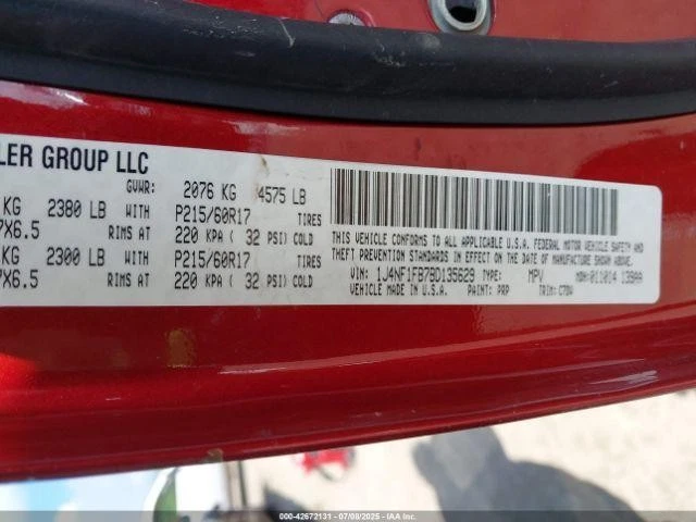 Used Front Right Door Interior Trim Panel fits: 2011 Jeep Compass  Grade A Foto 2 de 4