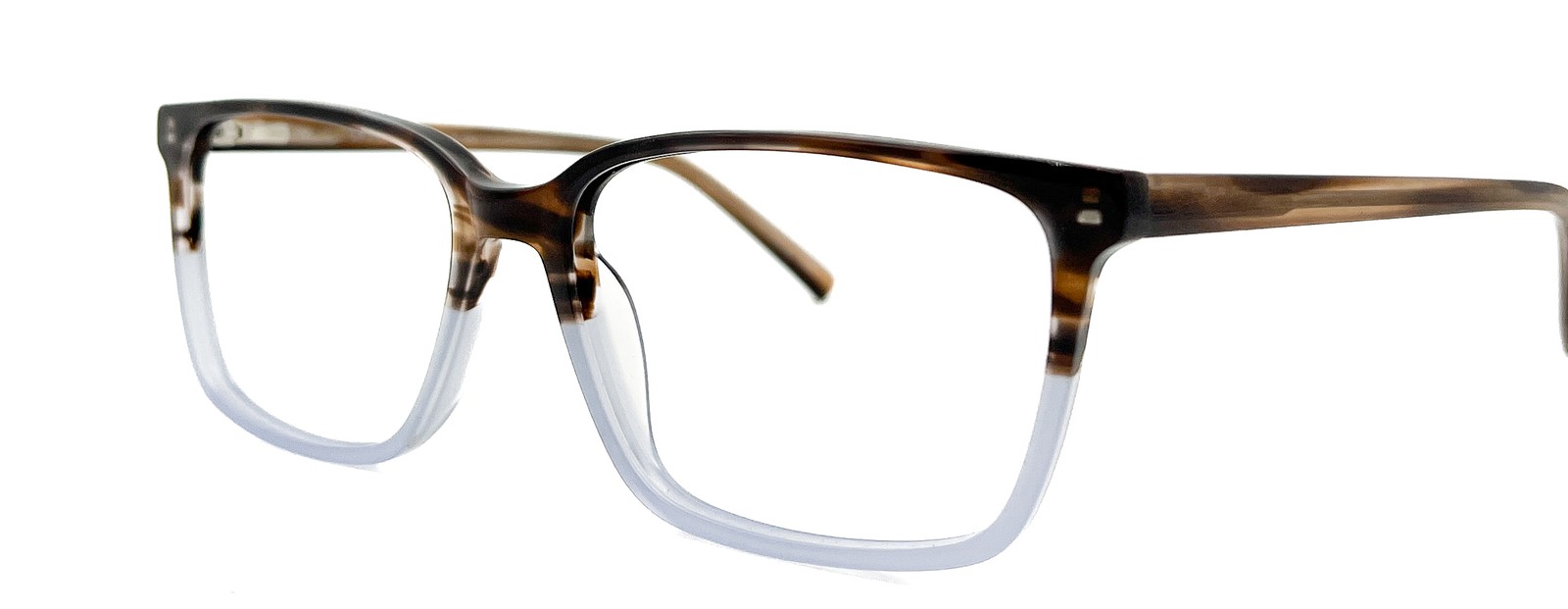 NEW CHELSEA MORGAN CM 202211 BR/BL BROWN BLUE AUTHENTIC EYEGLASSES 56-16-140