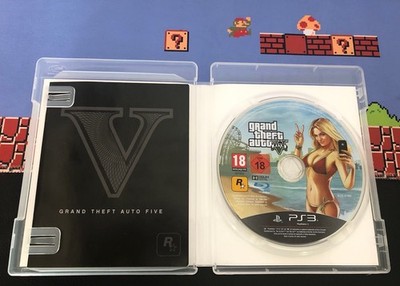 Grand Theft Auto V 5 - Sony PlayStation 3 PS3 - Black Label - CIB - PAL