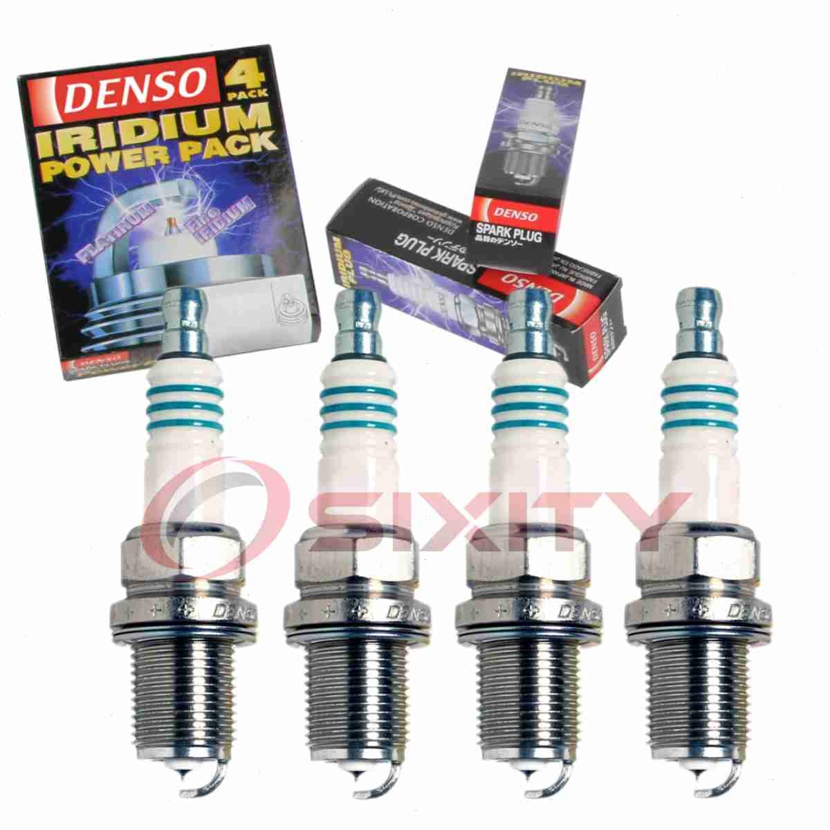 4 pc Denso Iridium Power Spark Plugs for 2000-2004 Volvo V40 1.9L L4 en