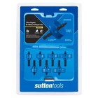 Sutton Tools 7 Piece Bi-Metal Impact Holesaw Set , Stop shoulder to prevent over