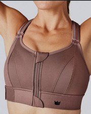 Shefit Ultimate Sports Bra High Impact Pink Adjustable Sz 1 Luxe XL Padded