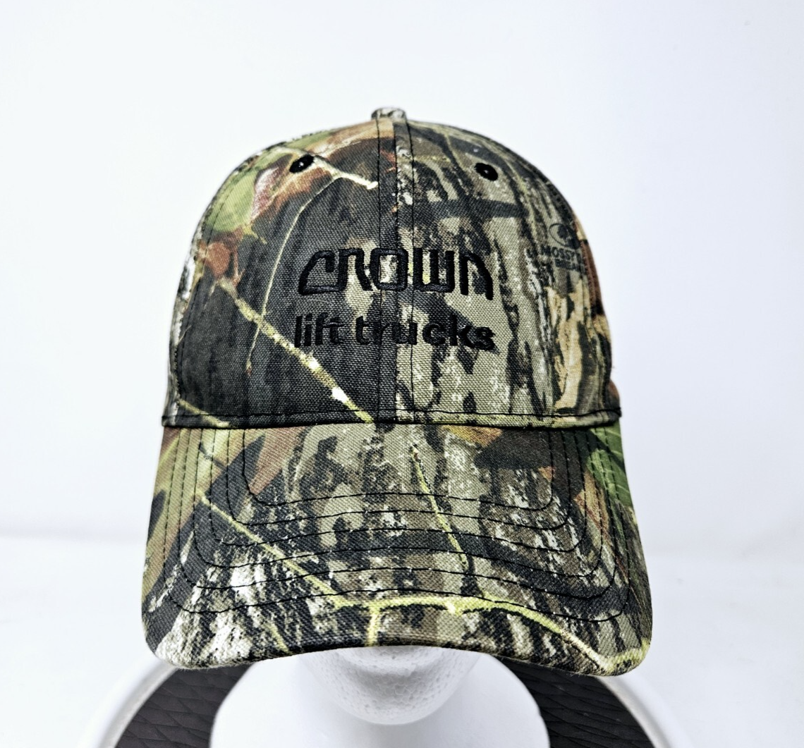 Vintage Men's Camo Strapback Hat Hunting Outdoors 90s