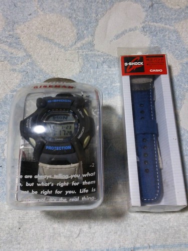 Casio G SHOCK DW 9100 RISEMAN Blue Gradient Belt | eBay