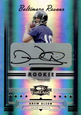 2006 Donruss Threads #262 Drew Olson #/999