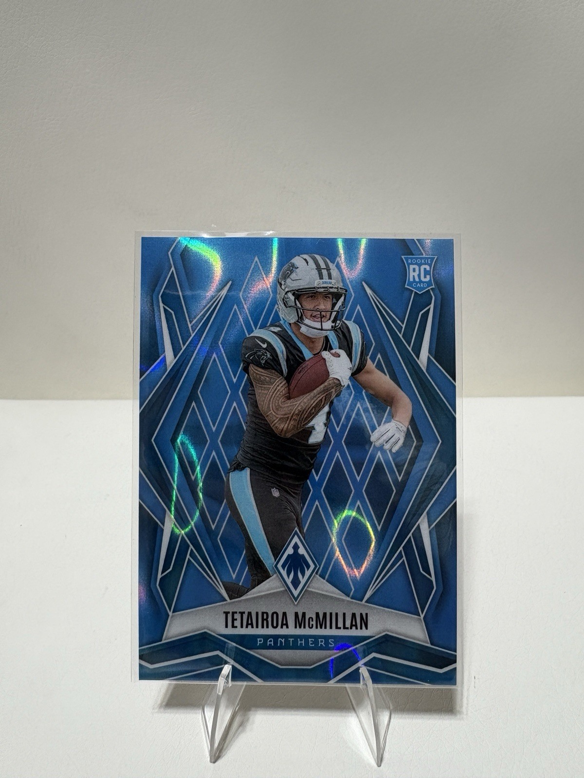 2025 Panini Phoenix Blue Lava Tetairoa McMillan /325 #155 Rookie