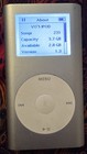 iPod Mini 1st Gen Silver (4Gb) A1051 Good Used Fast Ship 231 Songs French Music