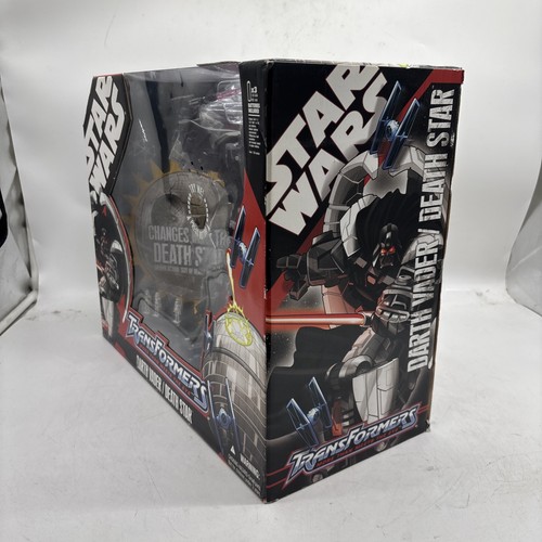 TRANSFORMERS STAR WARS DARTH VADER DEATH STAR FIGURE 2007 HASBRO NO SABER - Picture 2 of 5