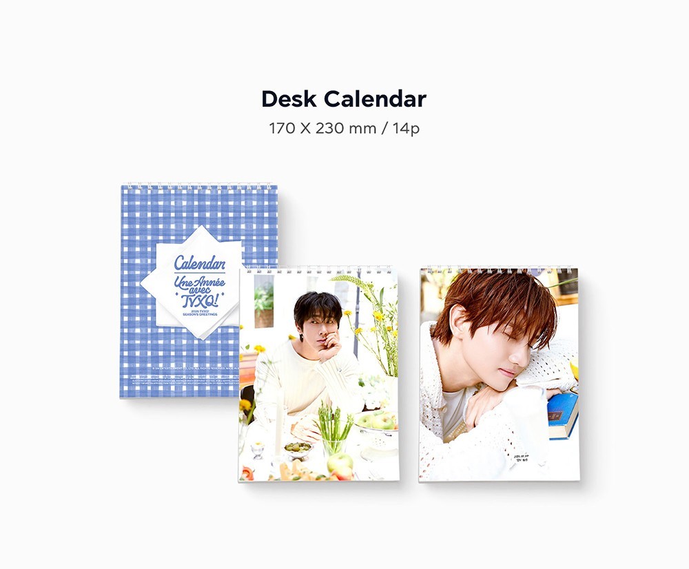 TVXQ! 東方神起 2026 SEASON'S GREETINGS [UNE ANNÉE AVEC] /FULL SET+