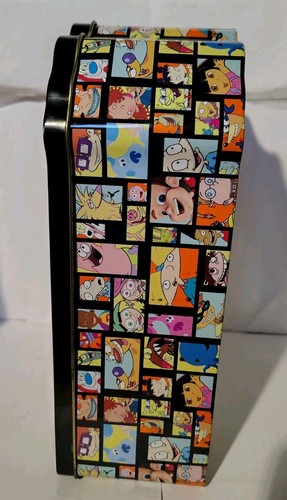 Nickelodeon Quizspiel 2002 Sammlerstück Blechdose SpongeBob Rugrats komplett - Bild 2 von 18