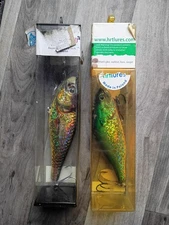 5.5” Bluegill Rattler 6" Carp HRT Deep Lures Polish Jerkbait In Box Vintage 