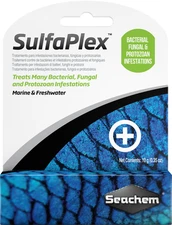 SEACHEM SULFAPLEX BACTERIAL FUNGAL FISH MEDICATION 10 GM