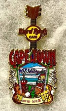 HARD ROCK CAFE CAPE TOWN V18 CITY TEE GUITAR SERIES PIN # 100415