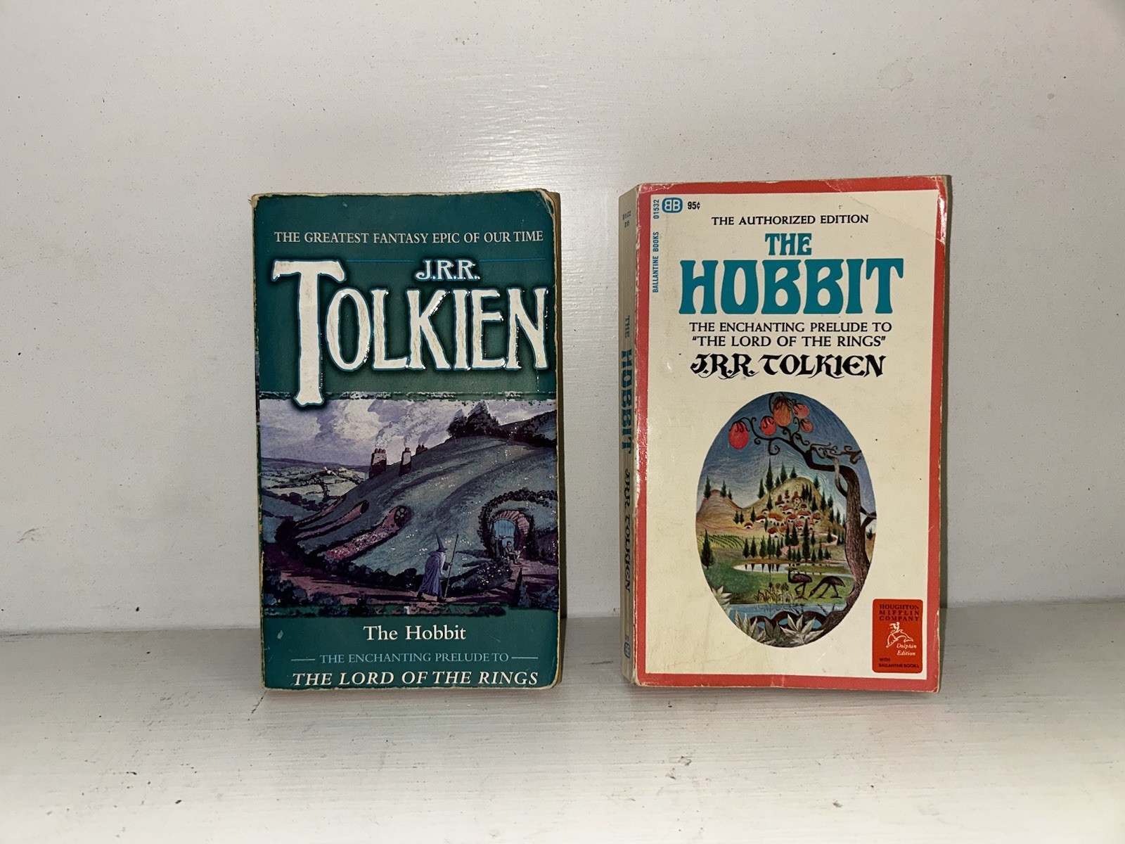 Vintage Lord Of The Rings Book Set JRR Tolkien Hobbit Silmarillion 60s ...