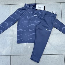 Image of  Boys Nike Dri-Fit 1/4 Zip Tracksuit Age 3-4 Years BNWT