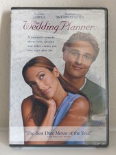 The Wedding Planner DVD Movie Jennifer Lopez Matthew McConaughey Romantic Comedy