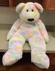 42" VINTAGE TY Jumbo Peace Bear Beanie Baby Plush 1999