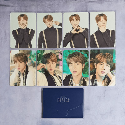 BTS 5th Muster Magic Shop Seoul Offizielle Mini-Fotokarte   Jin 8er-Set...