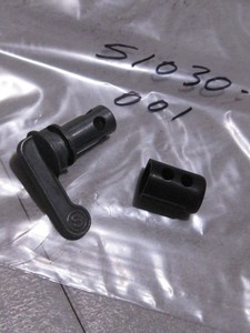 KAWASAKI Z1/S3/S1/F11/F6 FUEL PETCOK LEVER WITH PACKING SLEEVE.