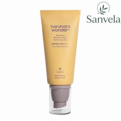 Haruharu Wonder Black Rice Moisture Airyfit Daily Sunscreen SPF50+ PA++++ 50 ml