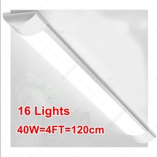 16 PACK 4FT LED SHOP LIGHT 6500K Daylight Fixture LED Ceiling Lights Garage Lamp
