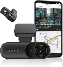 DDPAI 2.5K Dash Cam Front and Rear, 1600P+1080P FHD Dual Dash Camera for Cars