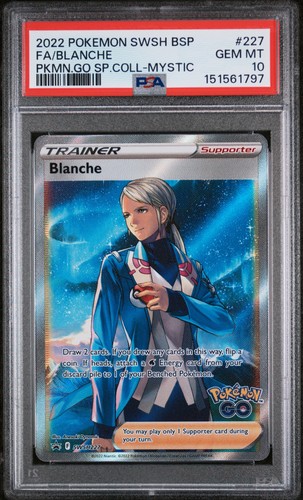 Blanche graded PSA 10 for sale on eBay