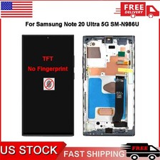 TFT For Samsung Galaxy Note 20 Ultra LCD Replacement N986 LCD Touch Screen Frame