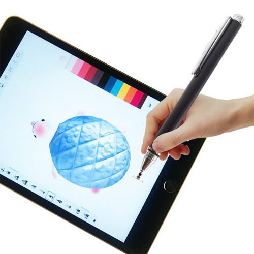 Universal Capacitive Stylus Metal Precise Disc Tip for Note Taking Writing Work - Zdjęcie 9 z 12