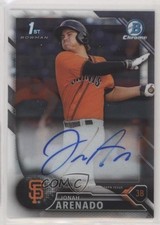 2016 Bowman Chrome Prospects Auto Jonah Arenado #BCAP-JA Auto 0c2