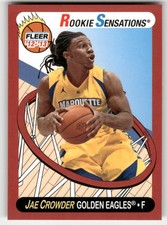 2012-13 Fleer Retro Jae Crowder Rookie #62 Marquette Golden Eagles RC