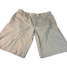 Perry Ellis Men's Shorts Khaki Casual Shorts Men's Size 36 Golf