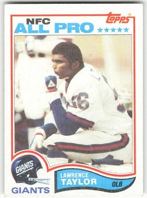 LAWRENCE TAYLOR - Pick Your Cards - Build Your Own Lot! NEW YORK GIANTS