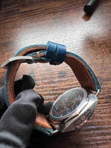 bespoke Skeleton watch Handmade strap - Picture 10 of 14
