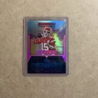 2025 Panini Rookies & Stars - Airborne Patrick Mahomes II #1 Pink /75