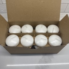 24 Floating Candles 2 Inch White Long Lasting Unscented Floating Candle