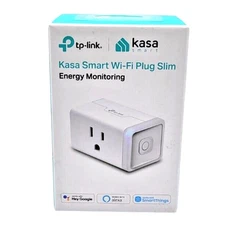 TP-Link Kasa Smart Wi-Fi Outlet Plug KP115 Energy Monitor Alexa Google Control