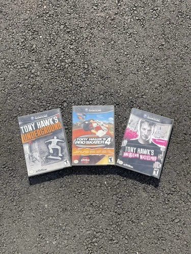 Tony Hawk Game Bundle (Nintendo GameCube GC) Complete - Tested - Authentic