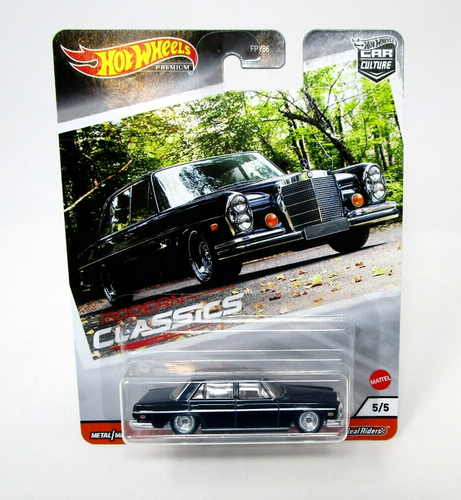Hot Wheels Premium 2020 Modern Classics '72 Mercedes-Benz 280 SEL 4.5 - Black